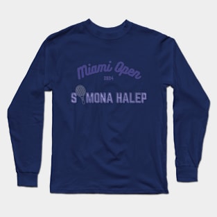 Simona Halep Miami Open Long Sleeve T-Shirt